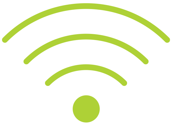 Wifi-icon-green Wifi icon green